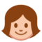 Girl emoji on HTC